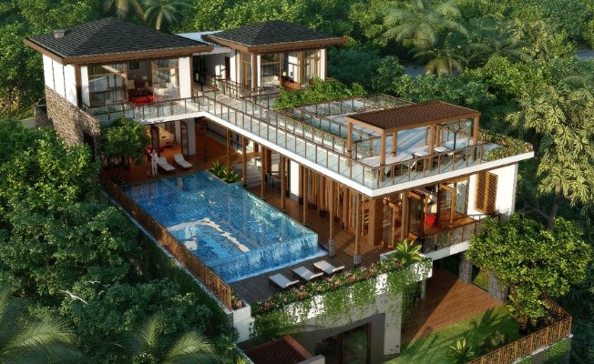 thiết kế biệt thự tropical nhiệt đới - kiến trúc penta